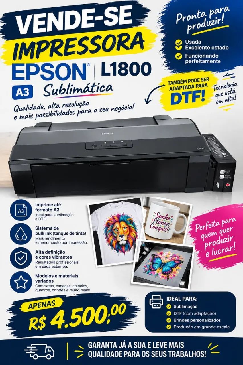 Impressora A3 L1800