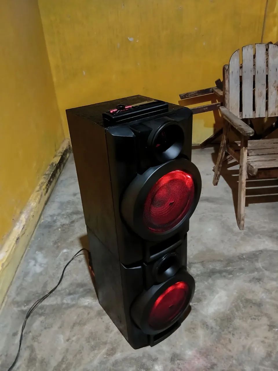 Caixa de som com modulo 400w   aparelho de som com pen-drive e Bluetooth  - Foto 2