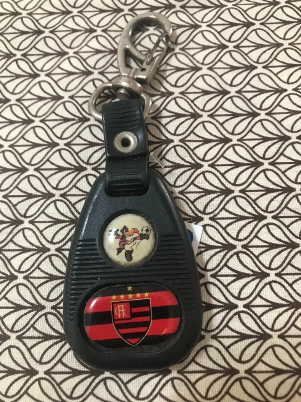 Chaveiro Vintage Do Flamengo E Do Mascote - Foto 2