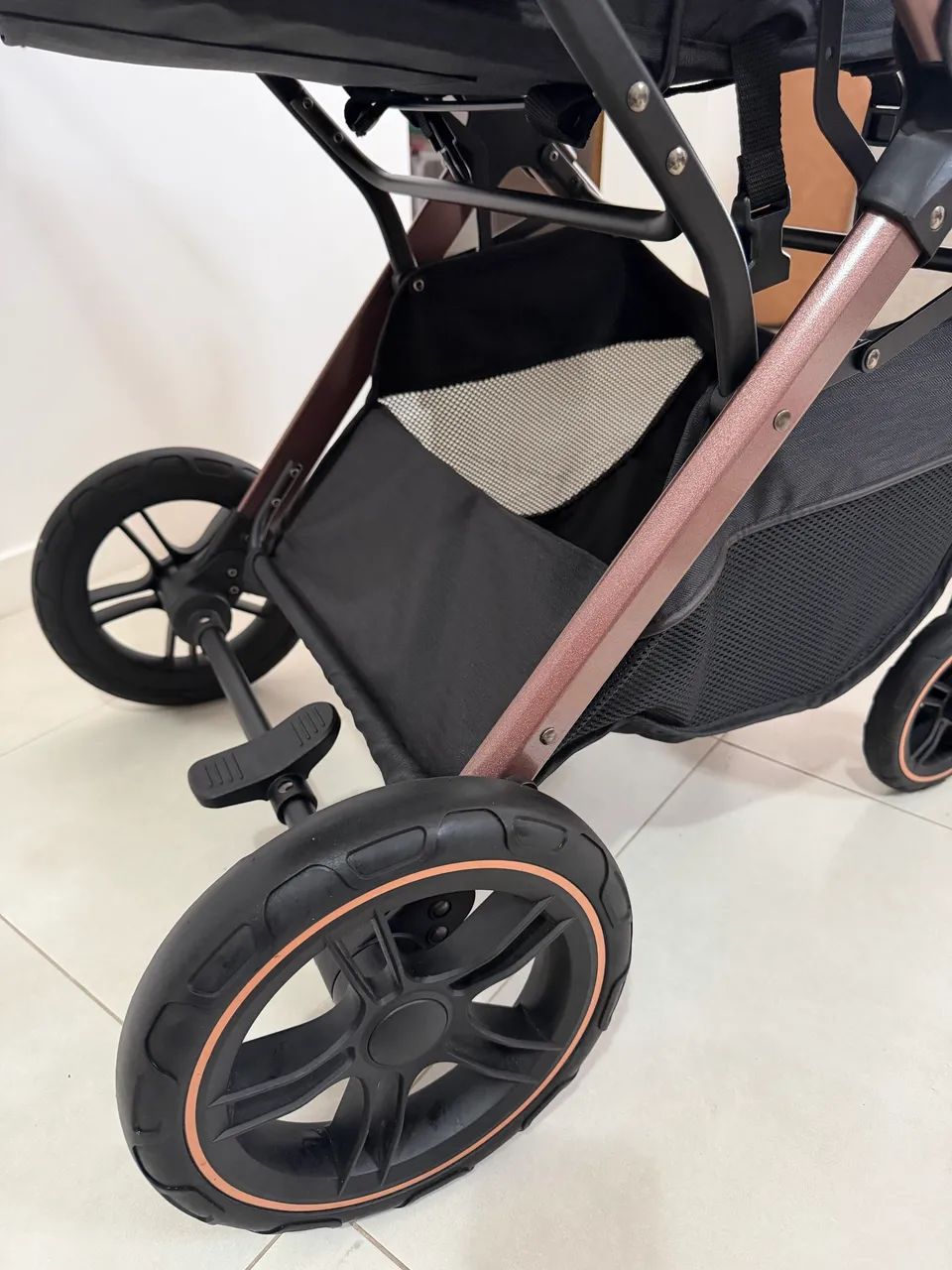 Vendo carrinho de bebê Galzerano Zoe e bebê conforto  - Foto 3