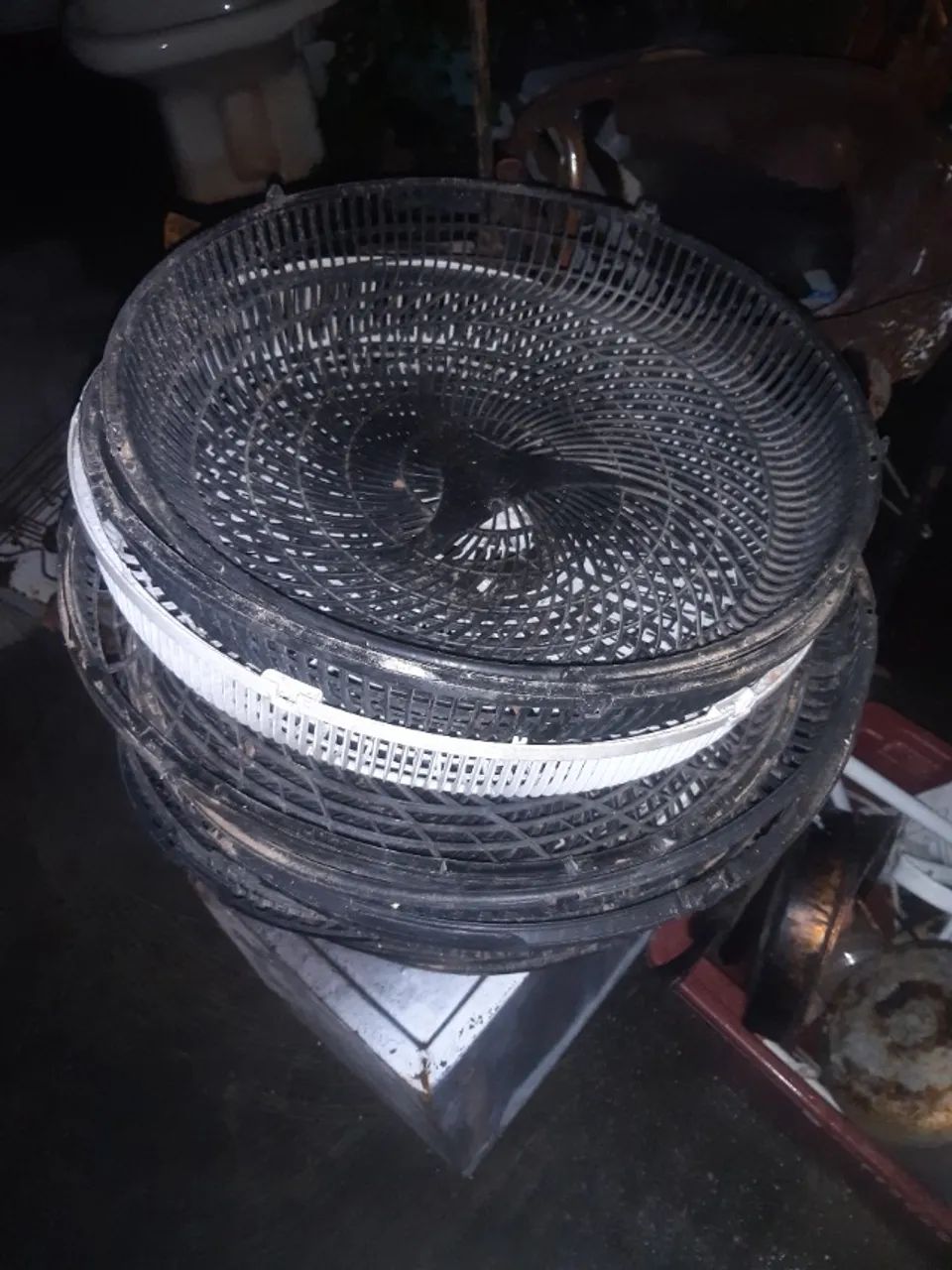grades de ventilador diversas