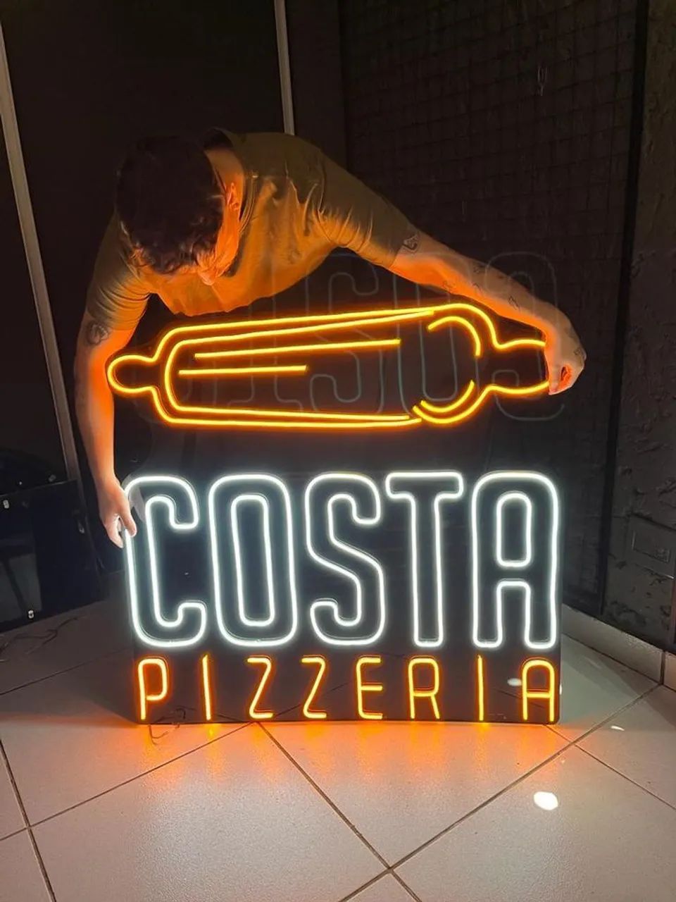 Logomarcas  personalizadas em led 