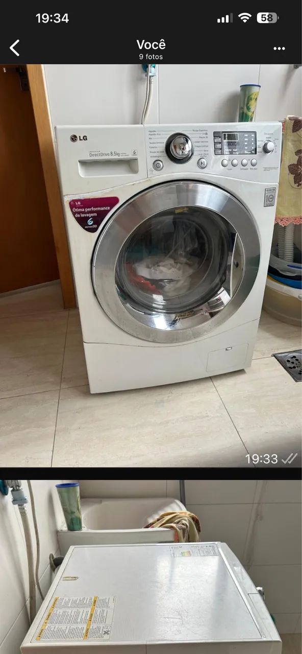 Lava & Seca LG 8,5 kg em bom estado  - Foto 6