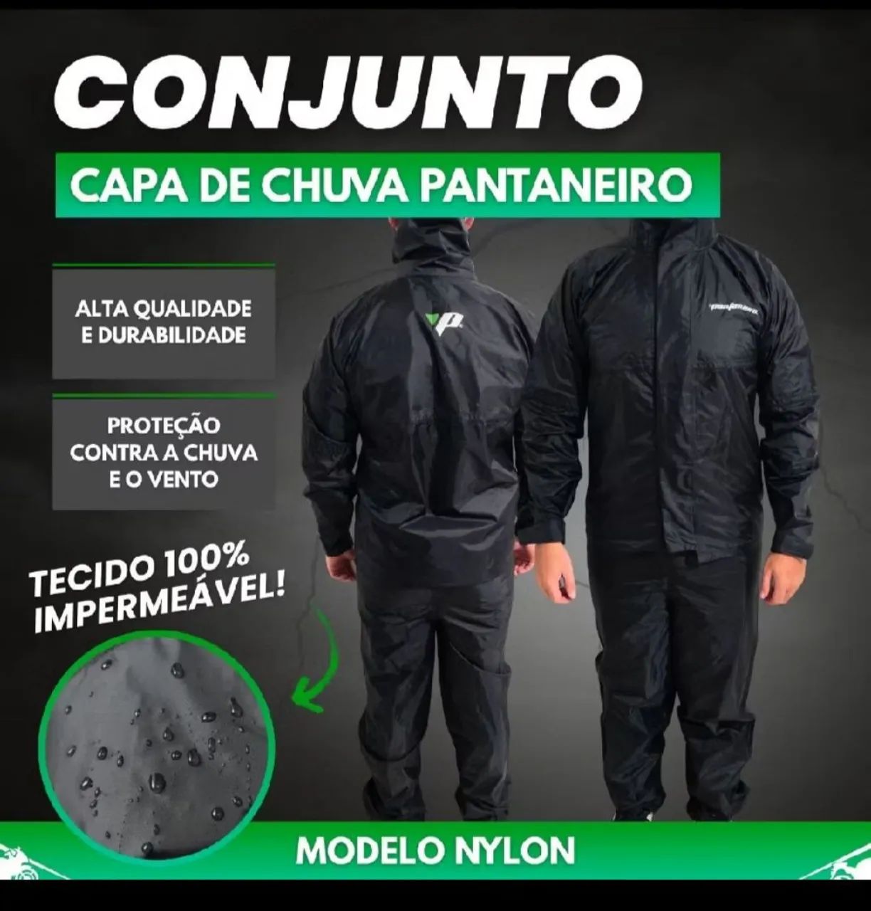 Capa de chuva PANTANEIRO nunca usada  - Foto 4