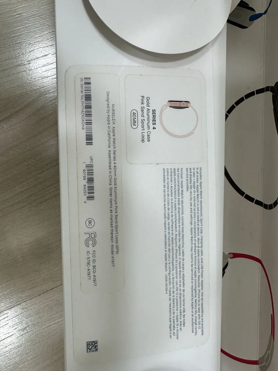 Apple Watch 4 - 40 mm Rosê  - Foto 2