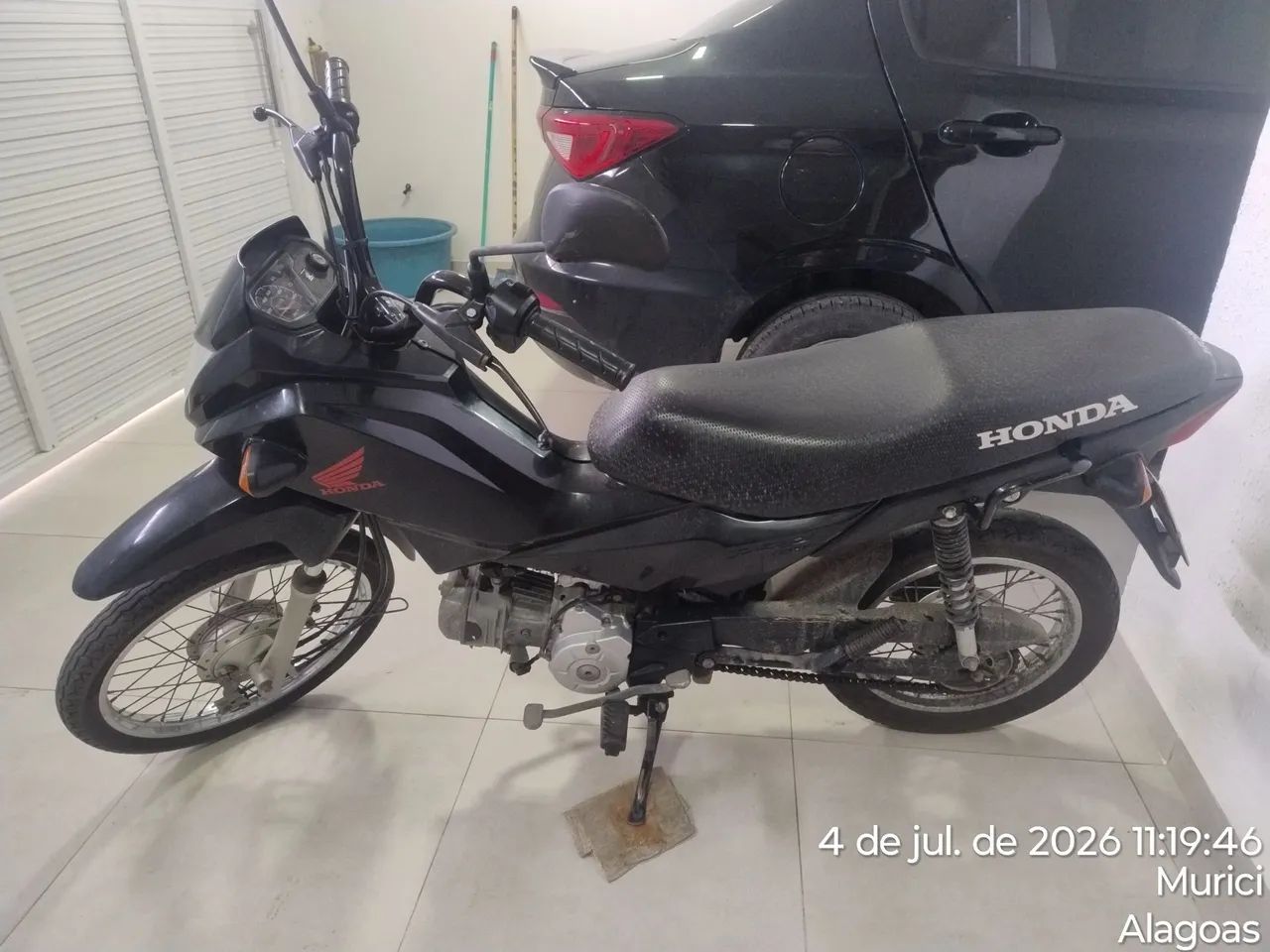 Vendo pop 110i  com apenas 9.000 km rodado super nova  - Foto 2