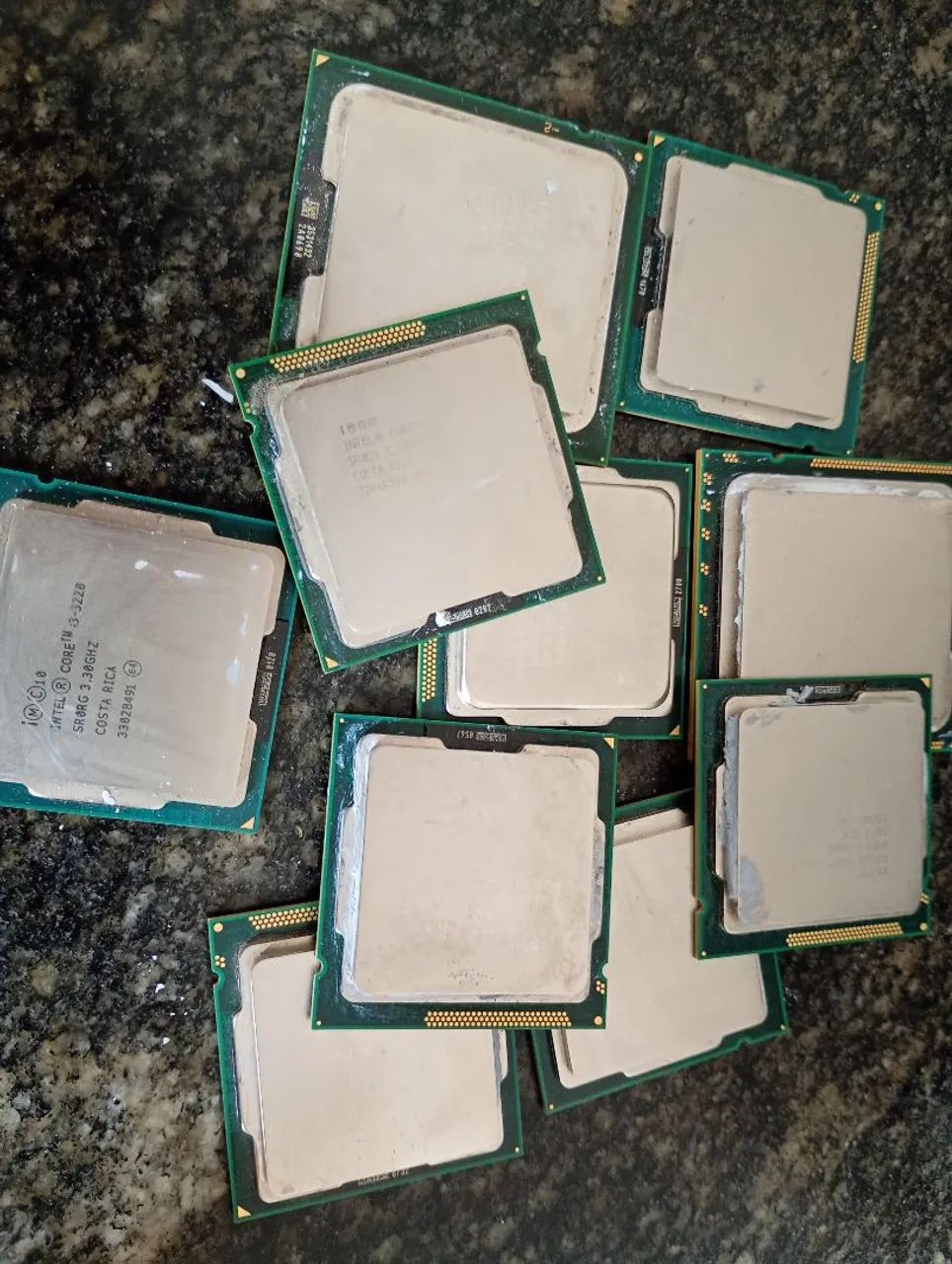 Processadores Core I3, I5, e Xeon, segunda e terceira geração 
