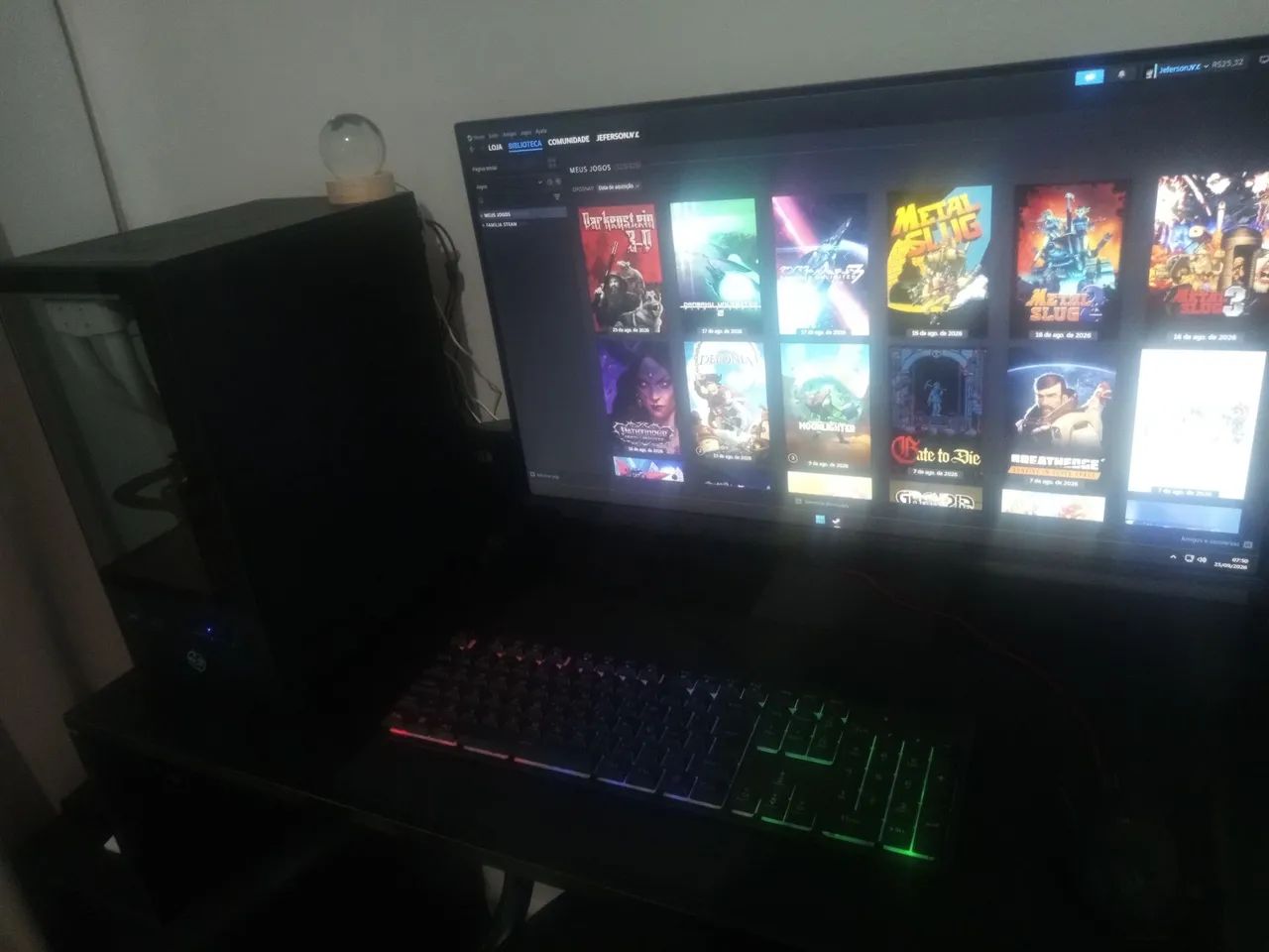Pc Gamer completo GTX 3070