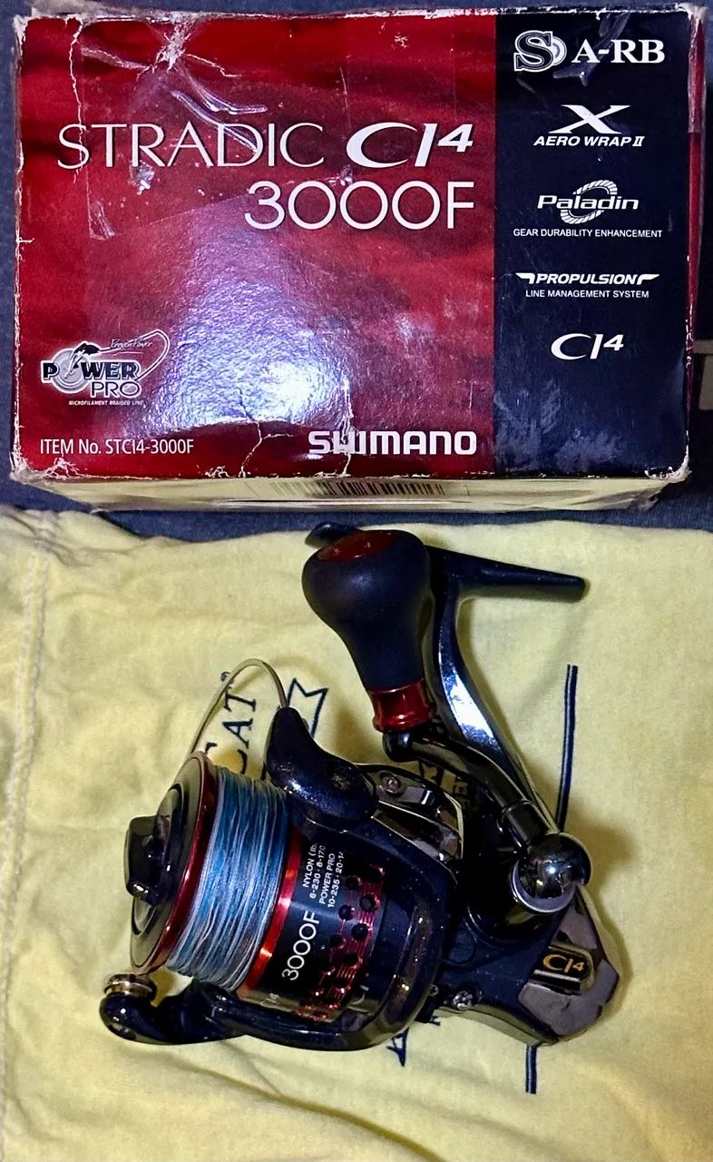 Shimano Stradic CI+ 3000F - Foto 6