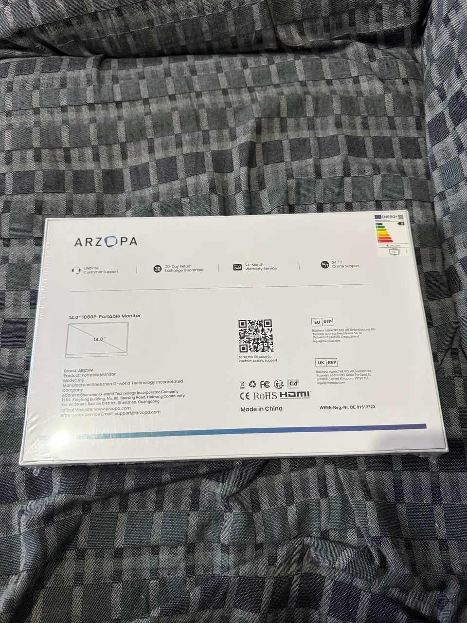 Monitor portátil Arzopa A1S IPS FullHD - Foto 3
