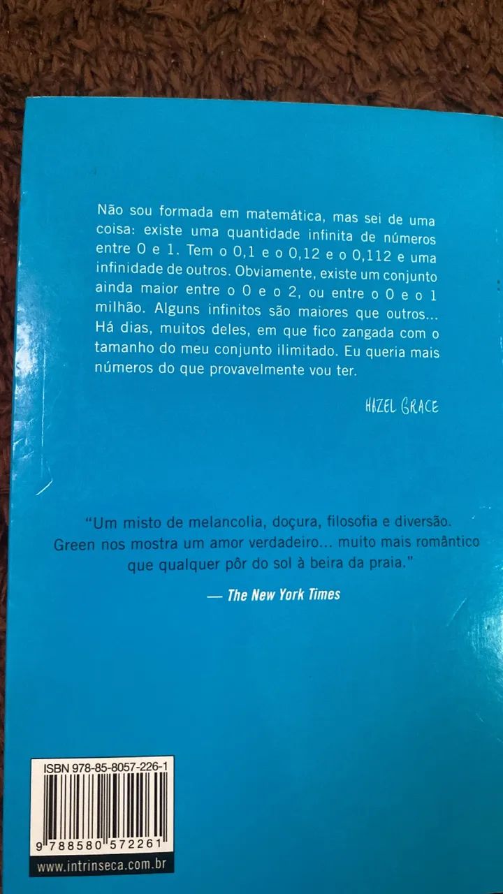 Livro a Culpa é das Estrelas - Foto 2