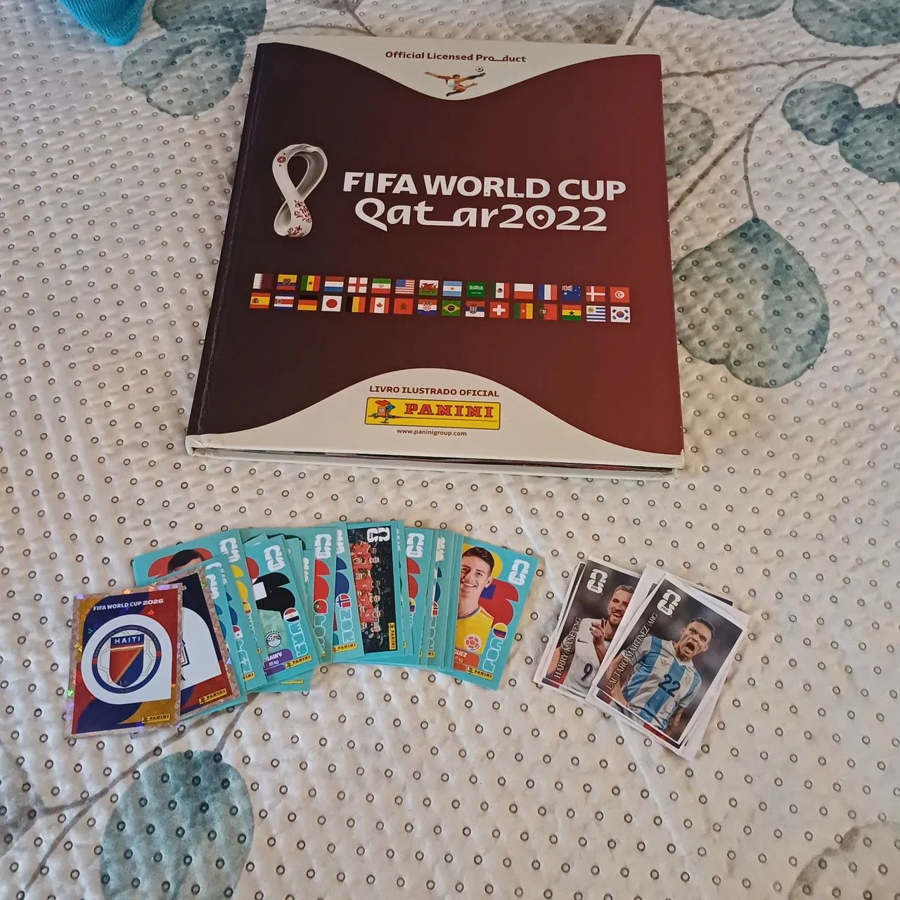 ÁLBUM COMPLETO COPA 2022 KATAR