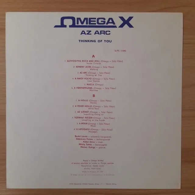 LP Omega - Az Arc - Rock húngaro progressivo - Foto 2
