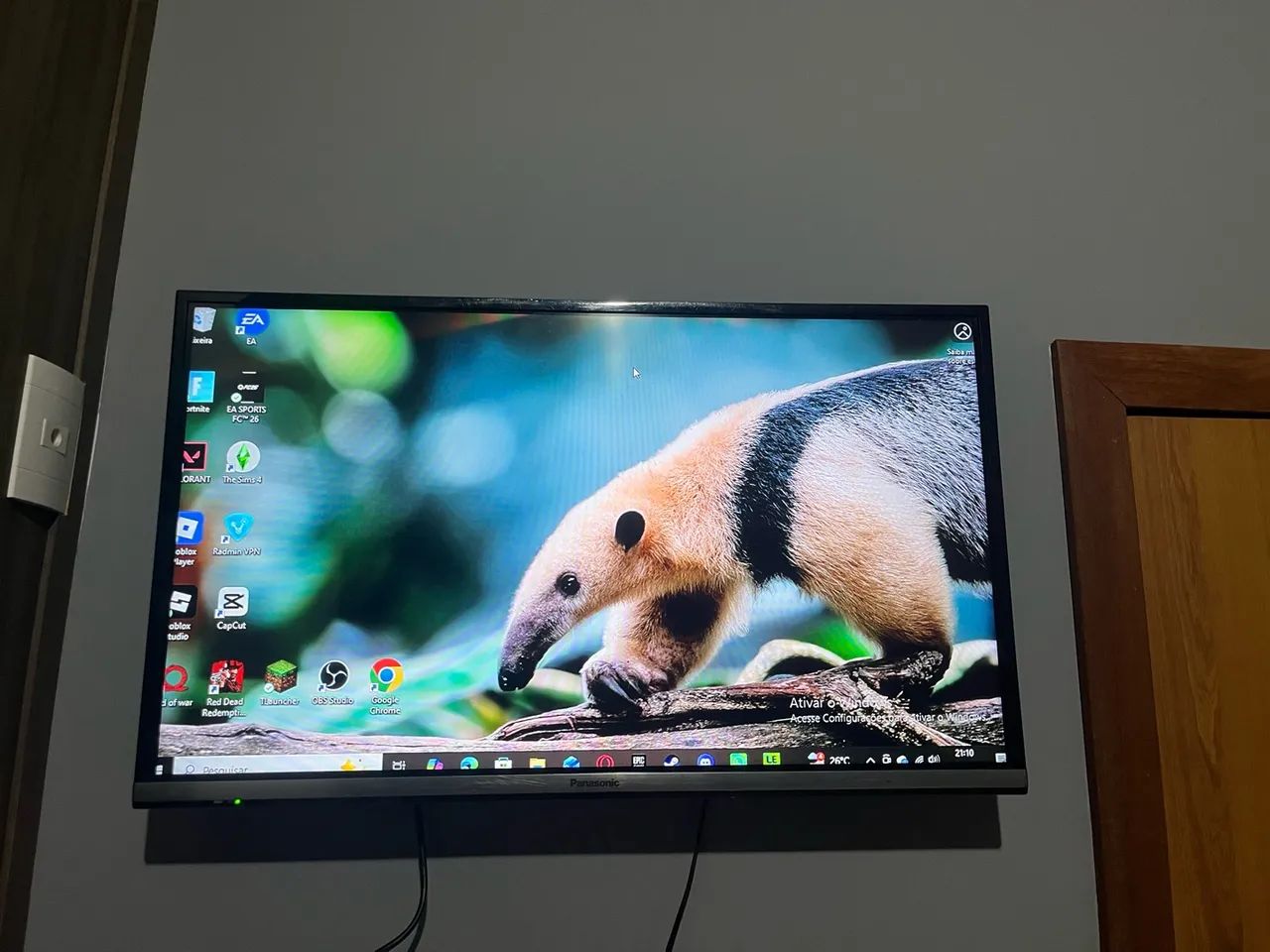 Tv panasonic 24 polegadas