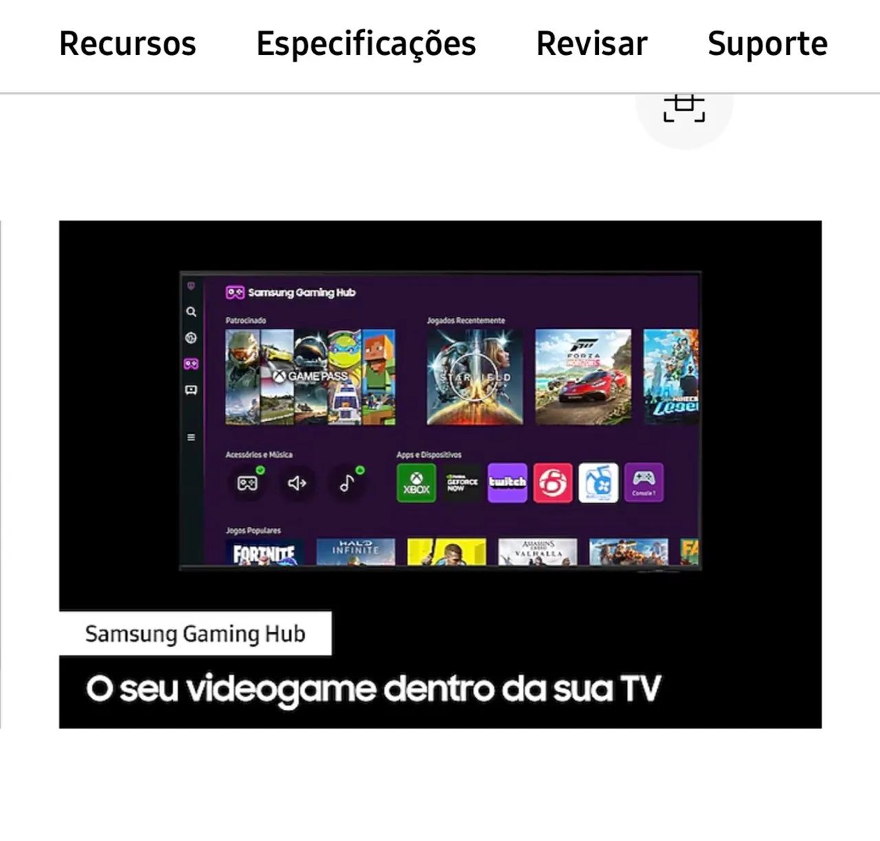 TV SAMSUNG 55 polegadas QLED 4K - 2023  - Foto 3