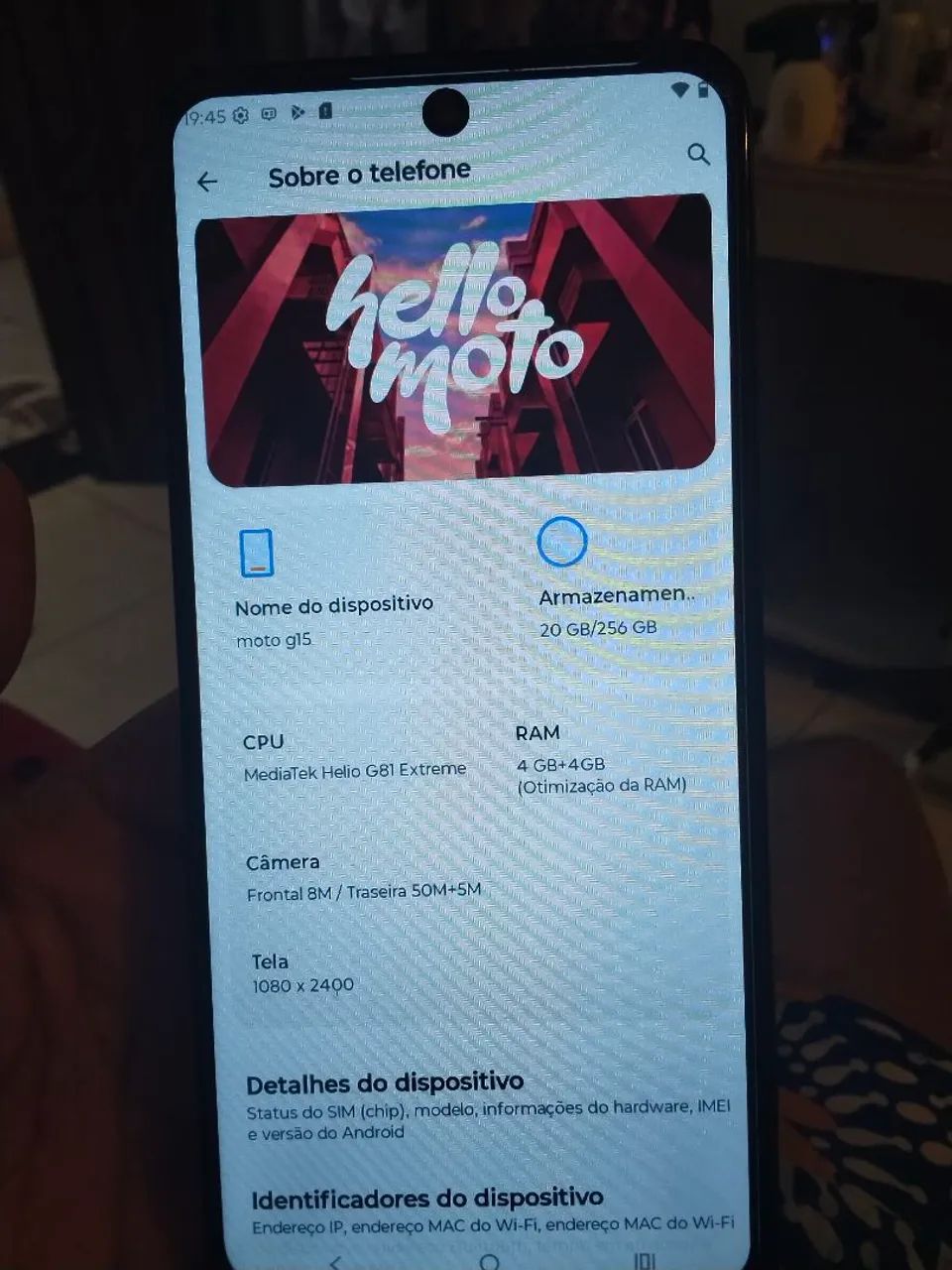 Motorola g15 256g