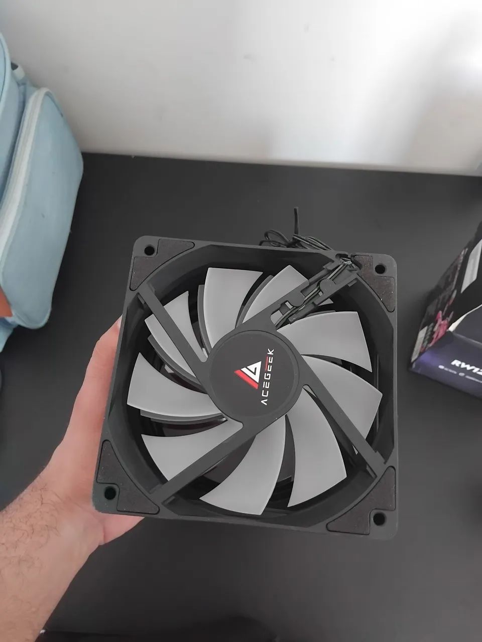 KIT COM 5 VENTOINHAS RGB ACEGEEK  - Foto 2