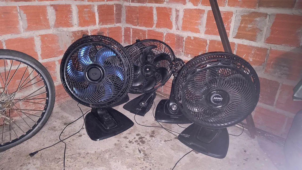 Ventilares com defeitos