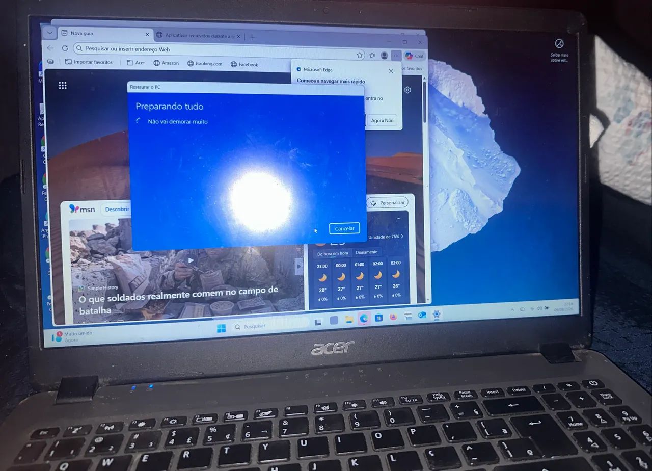 NOTEBOOK ACER ASPIRE i3 512giga 8ram - Foto 4