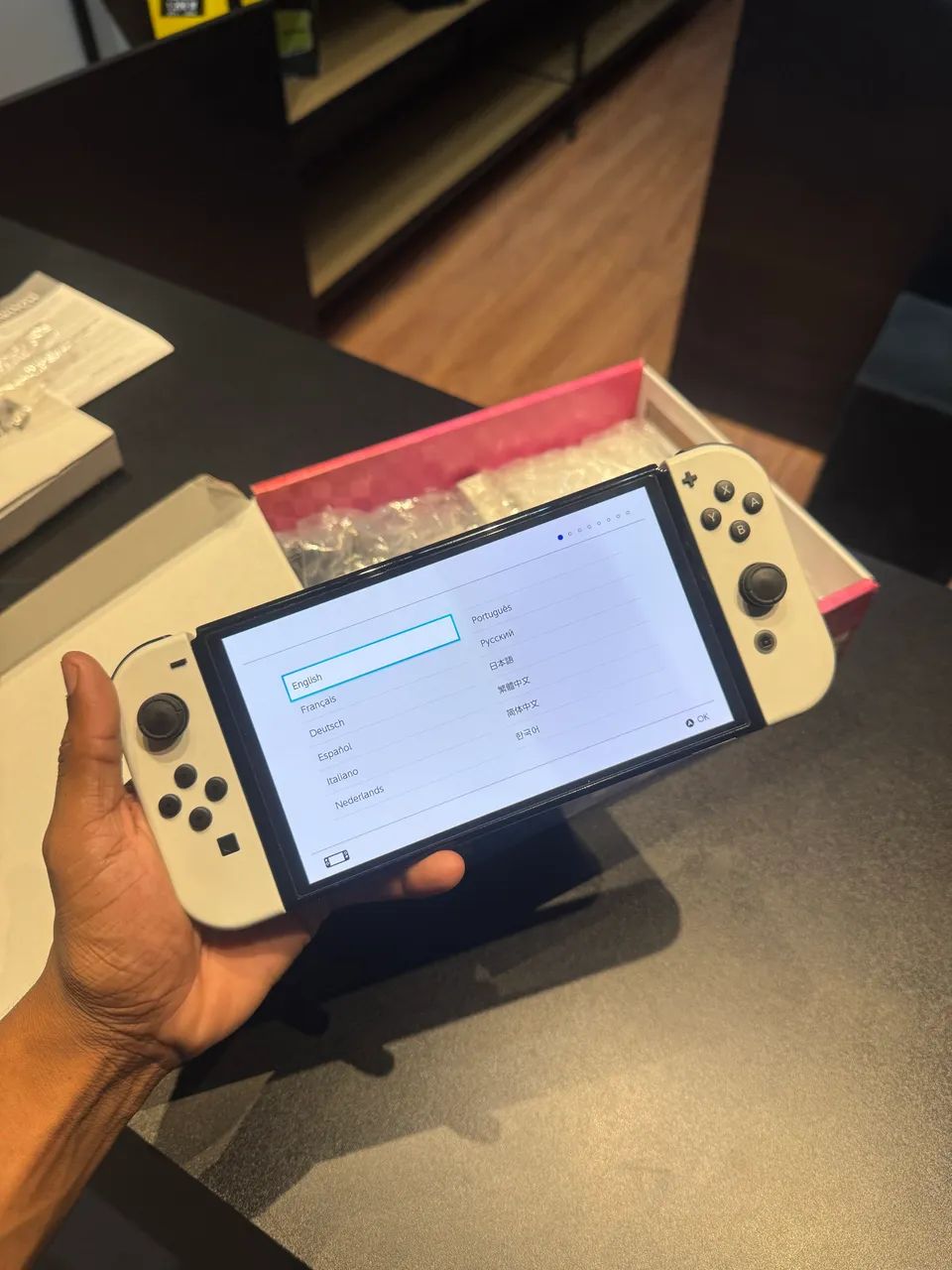 Nitendo switch oled com todos acessórios  - Foto 3