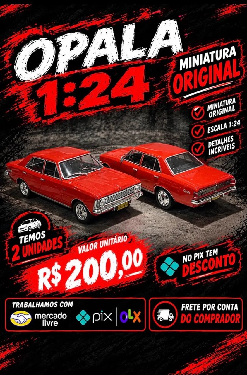 Miniatura opala 1:24
