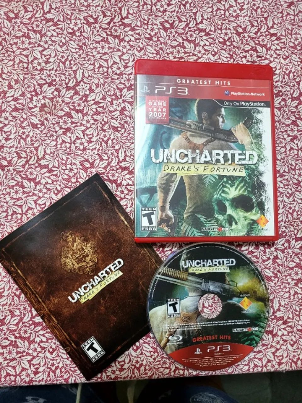 Combo jogos PS3 Uncharted 1 e 2  - Foto 2