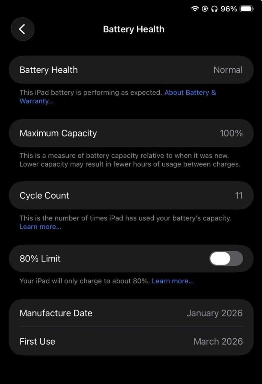 iPad 11? A16 128GB Wi-Fi Prata - Bateria 100% / 11 Ciclos - Foto 3