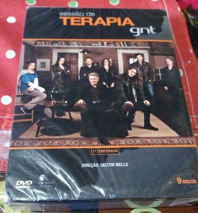 Sessão de terapia Primeira Temporada Dvd Box Original Com 9 Discos