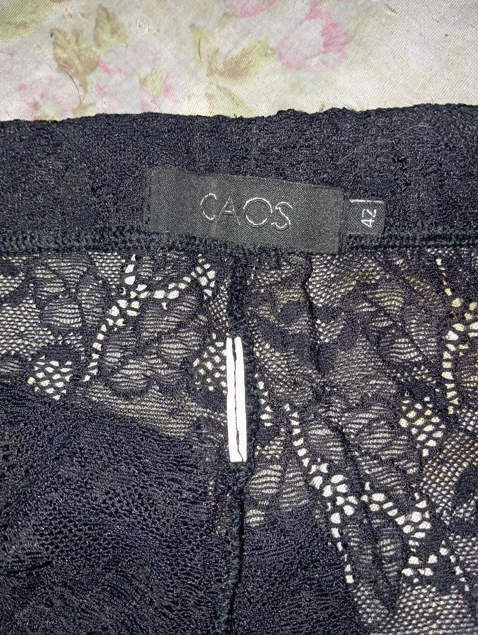 Calça de renda legging da caos  - Foto 2