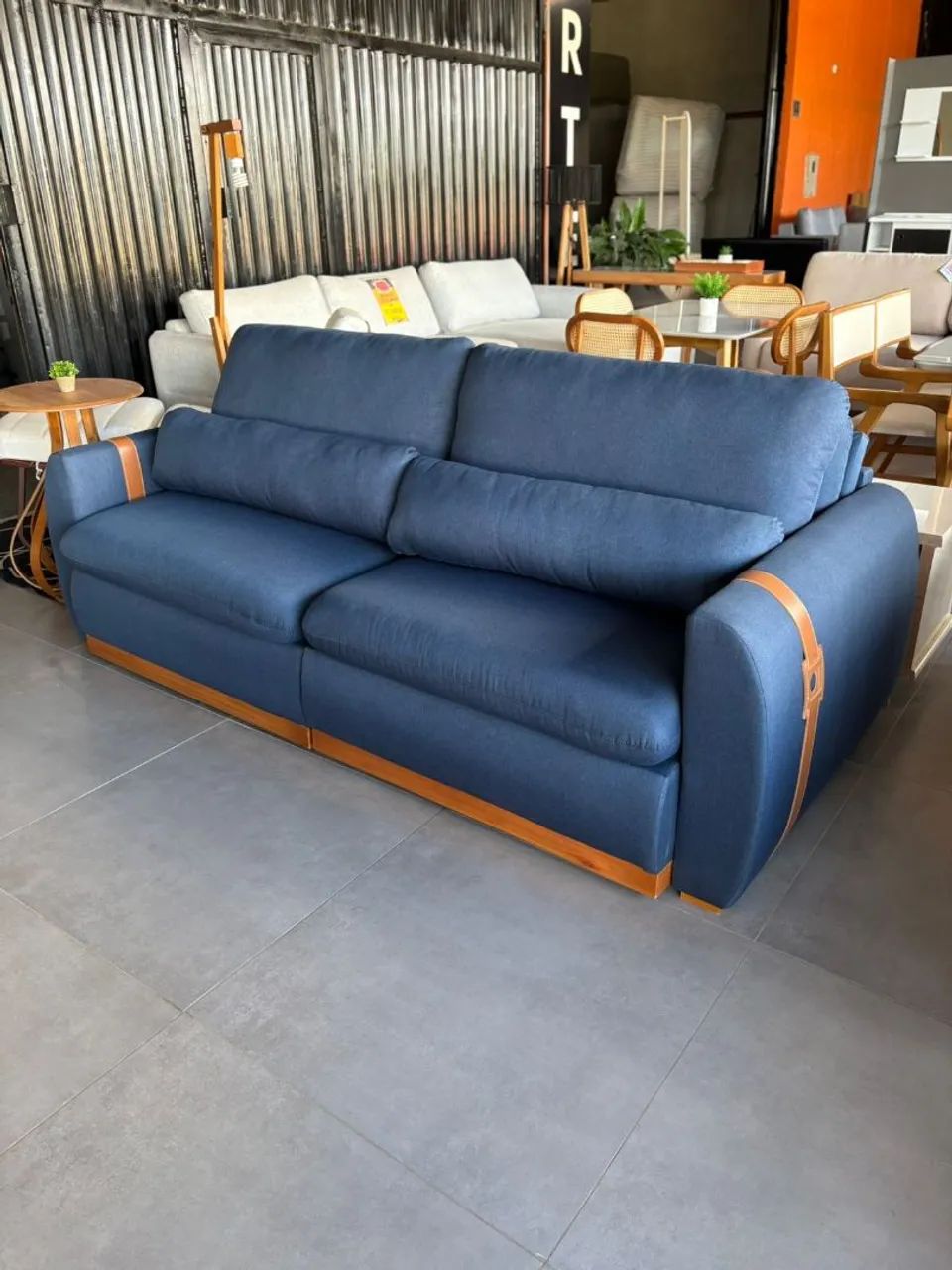 Sofá 2 módulos de 1,00mt Novo a pronta entrega  - Foto 3