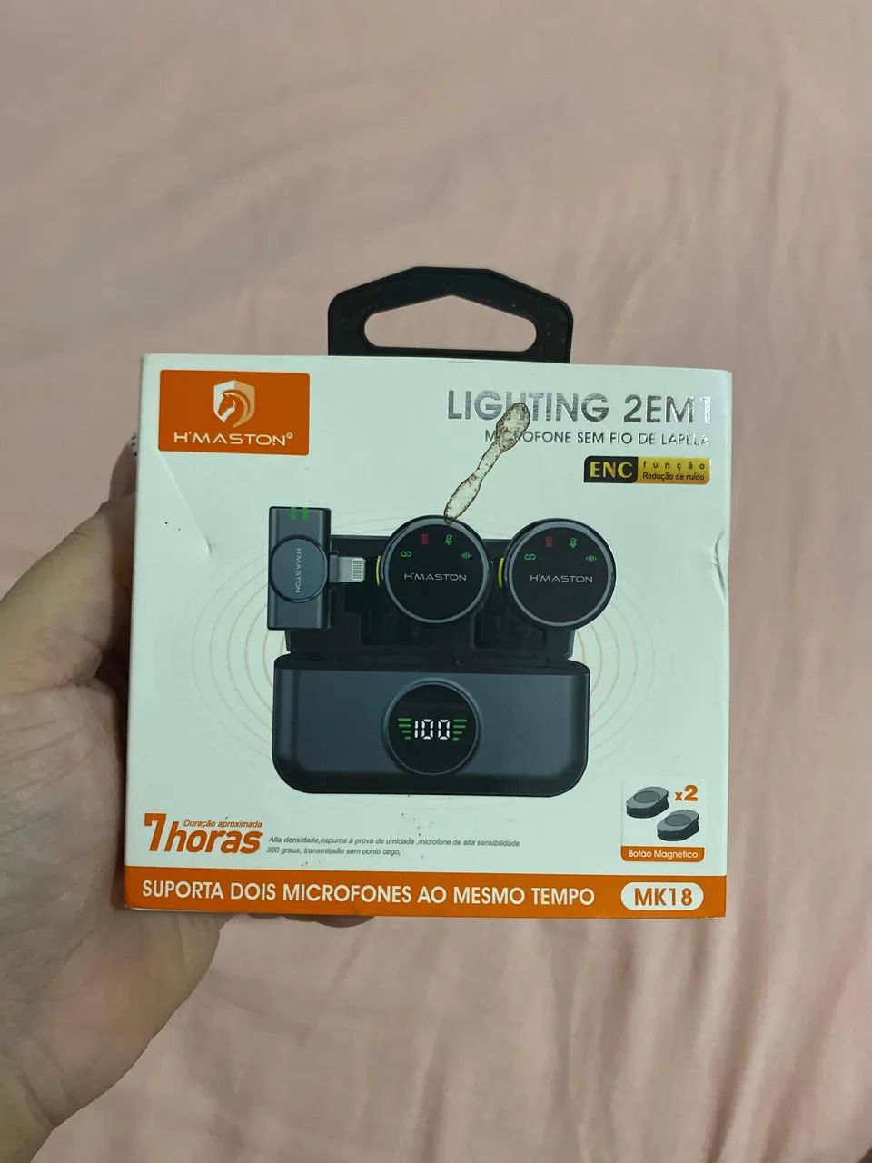 Microfone lapela, alta qualidade  - Foto 3