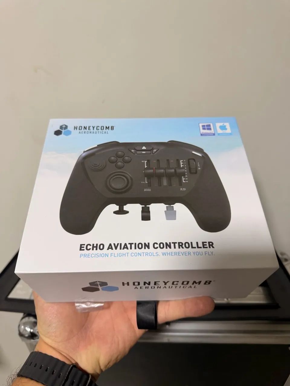 Honeycomb Echo Aviation Controller - Flight Simulator  - Foto 5