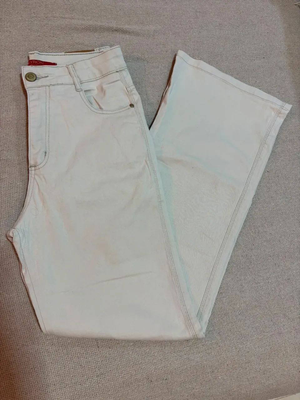 Calça jeans clara 