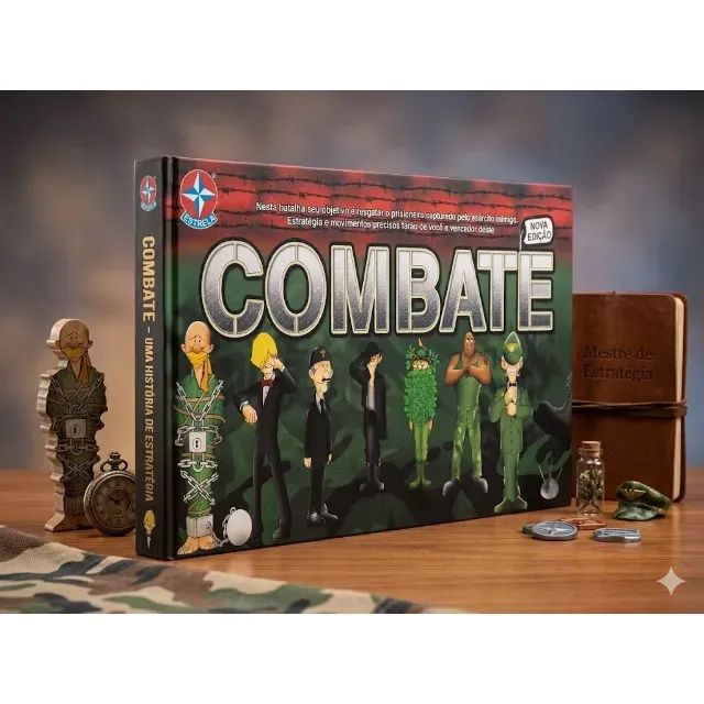 Jogo de Tabuleiro Combate | Marca Estrela | Original - Completo