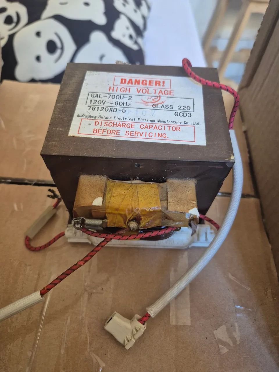 Transformador microondas 120V - Foto 2