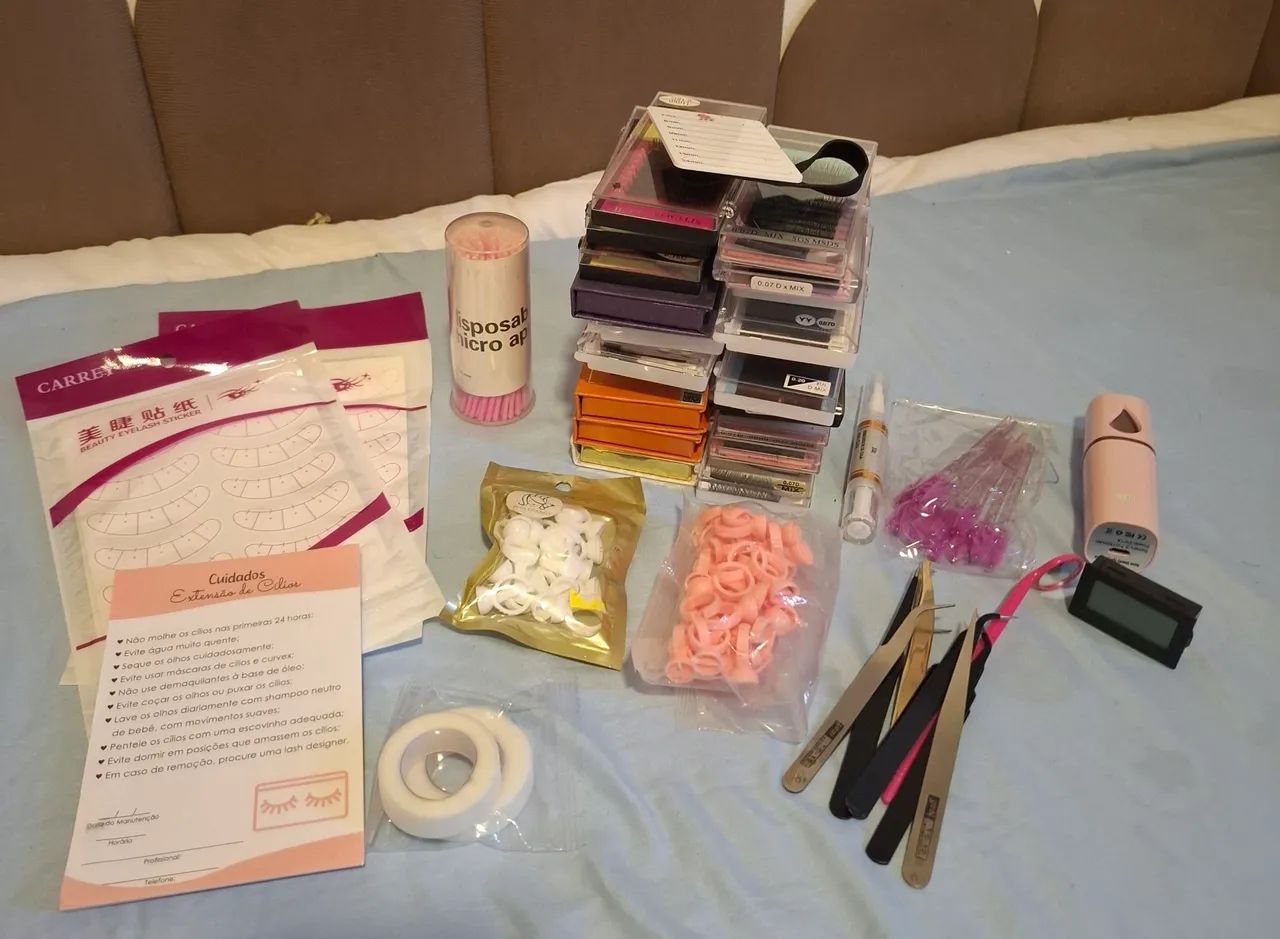 PRODUTOS PARA EXTENSÃO DE CÍLIOS. - Foto 2