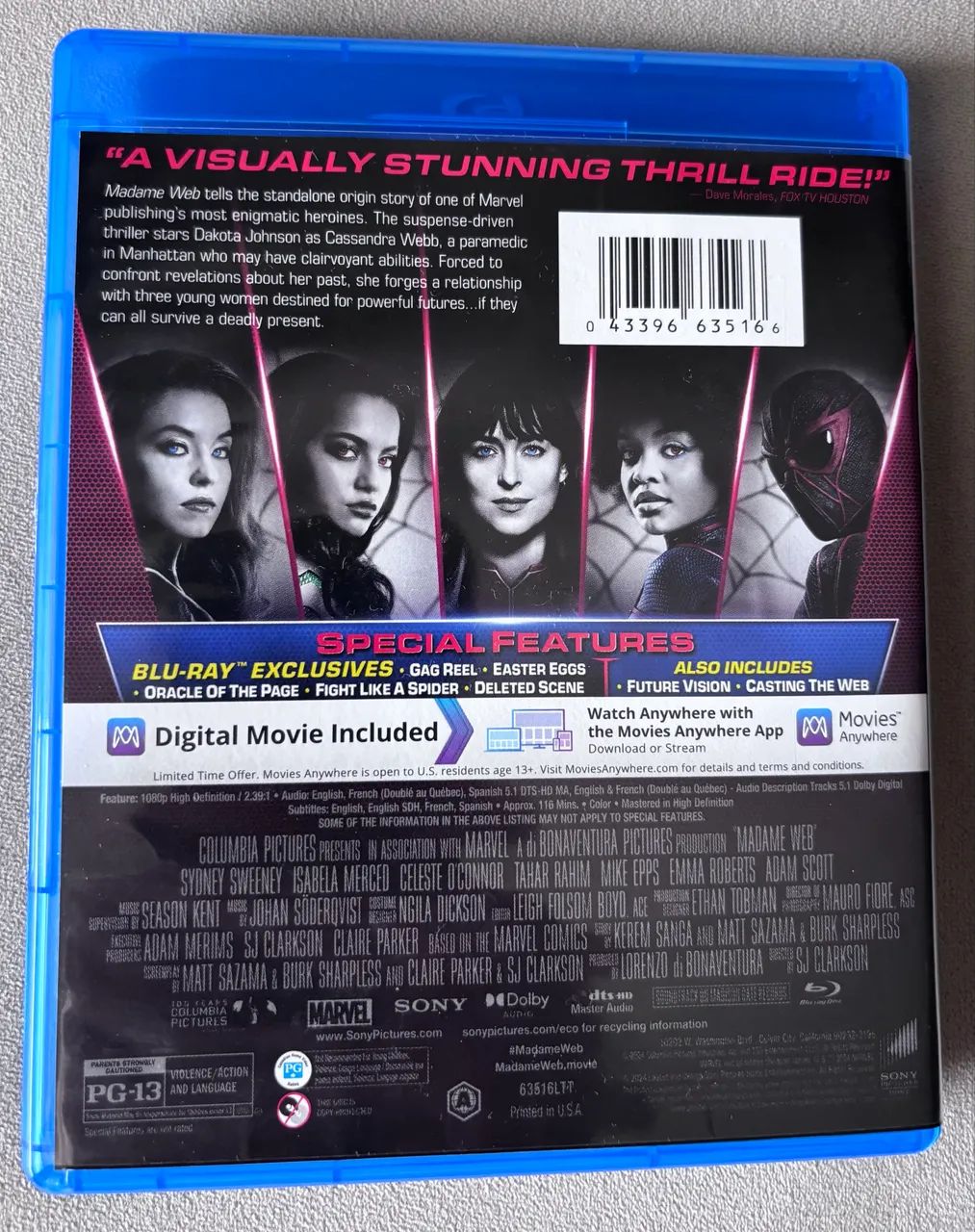 Madame Teia - Madame Web Bluray Original - Foto 3