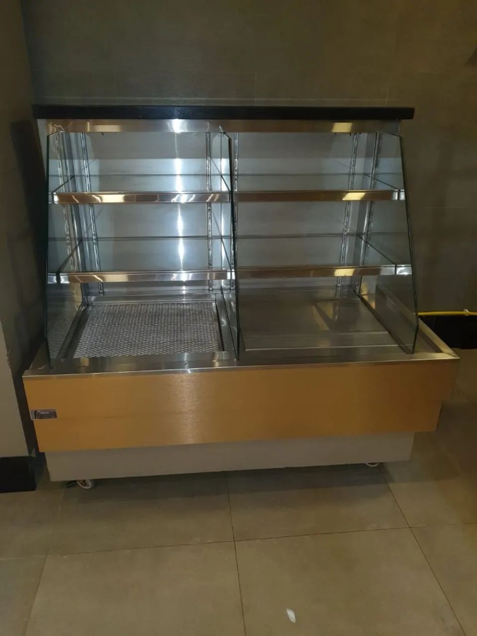 Balcão para exposição de comida para buffet a kg - Foto 3