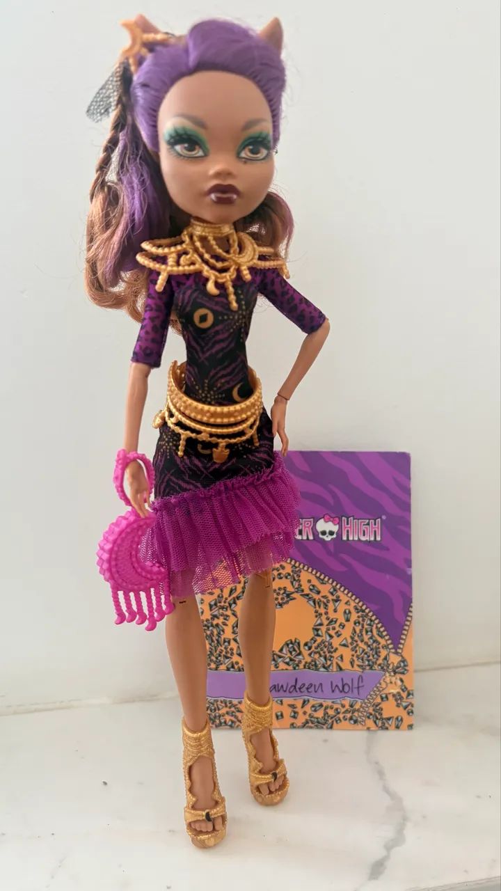 Boneca Monster High Clawdeen Wolf - Frights, Camera, Action! - Foto 3