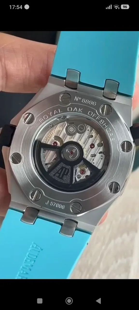 AUDEMARS PIGUET ROYAL AOK/ PULSEIRA AZUL/ S.C - Foto 5
