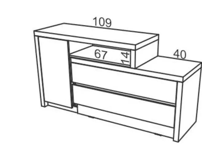 Rack para TV Extensível Dalla Costa - Foto 4