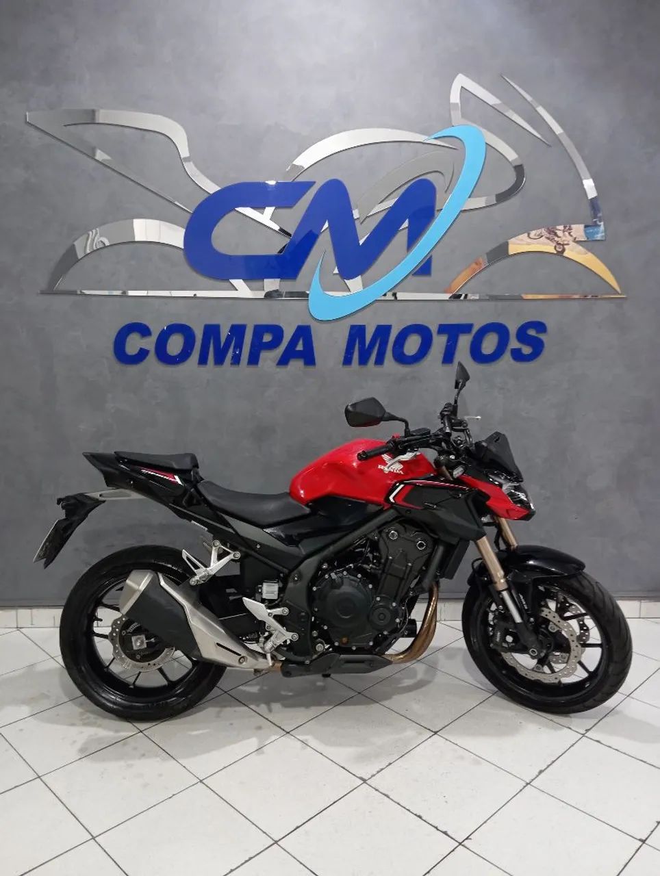 CB 500F 2023 TROCO E FINANCIO!