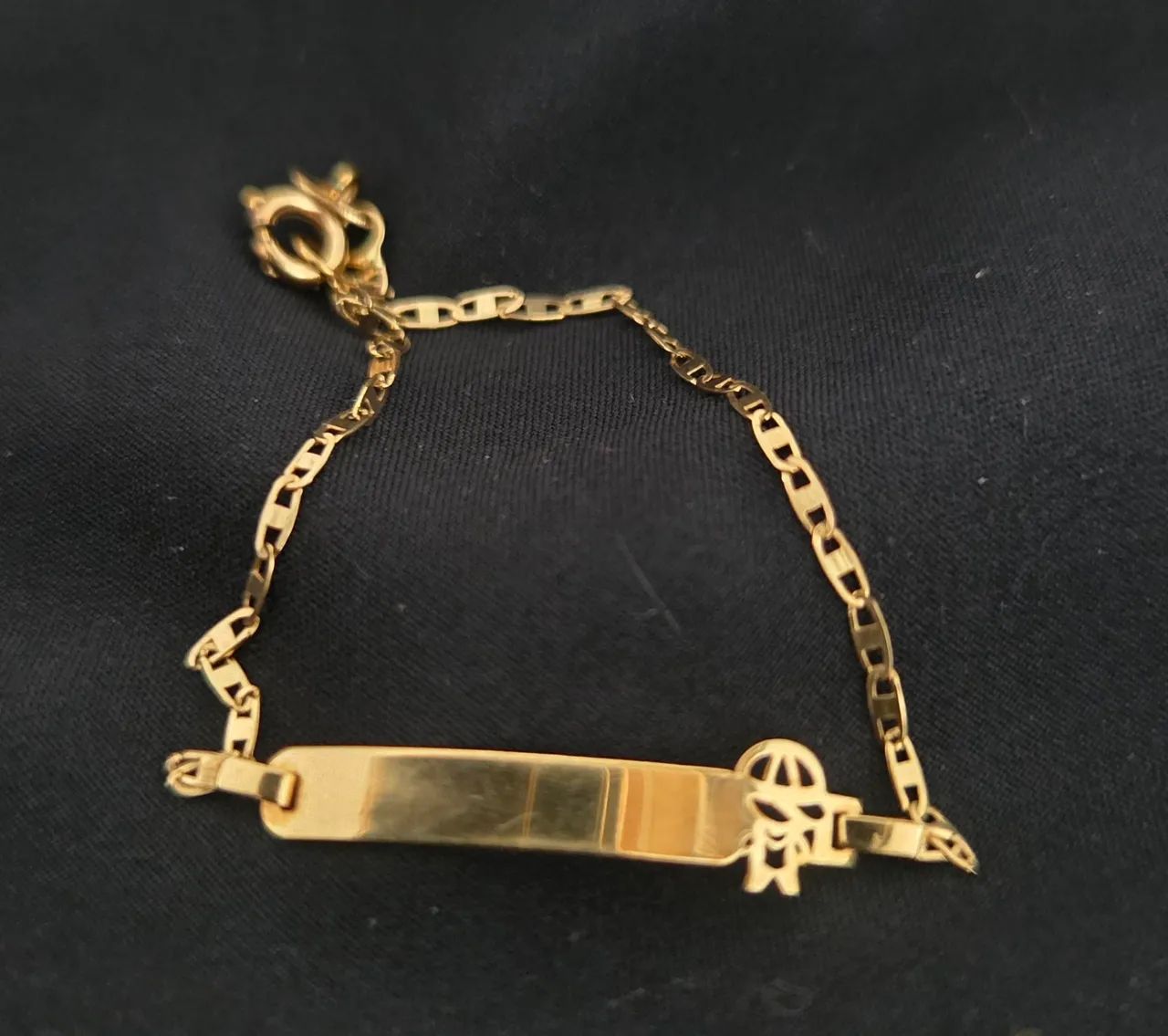Pulseira ouro infantil 
