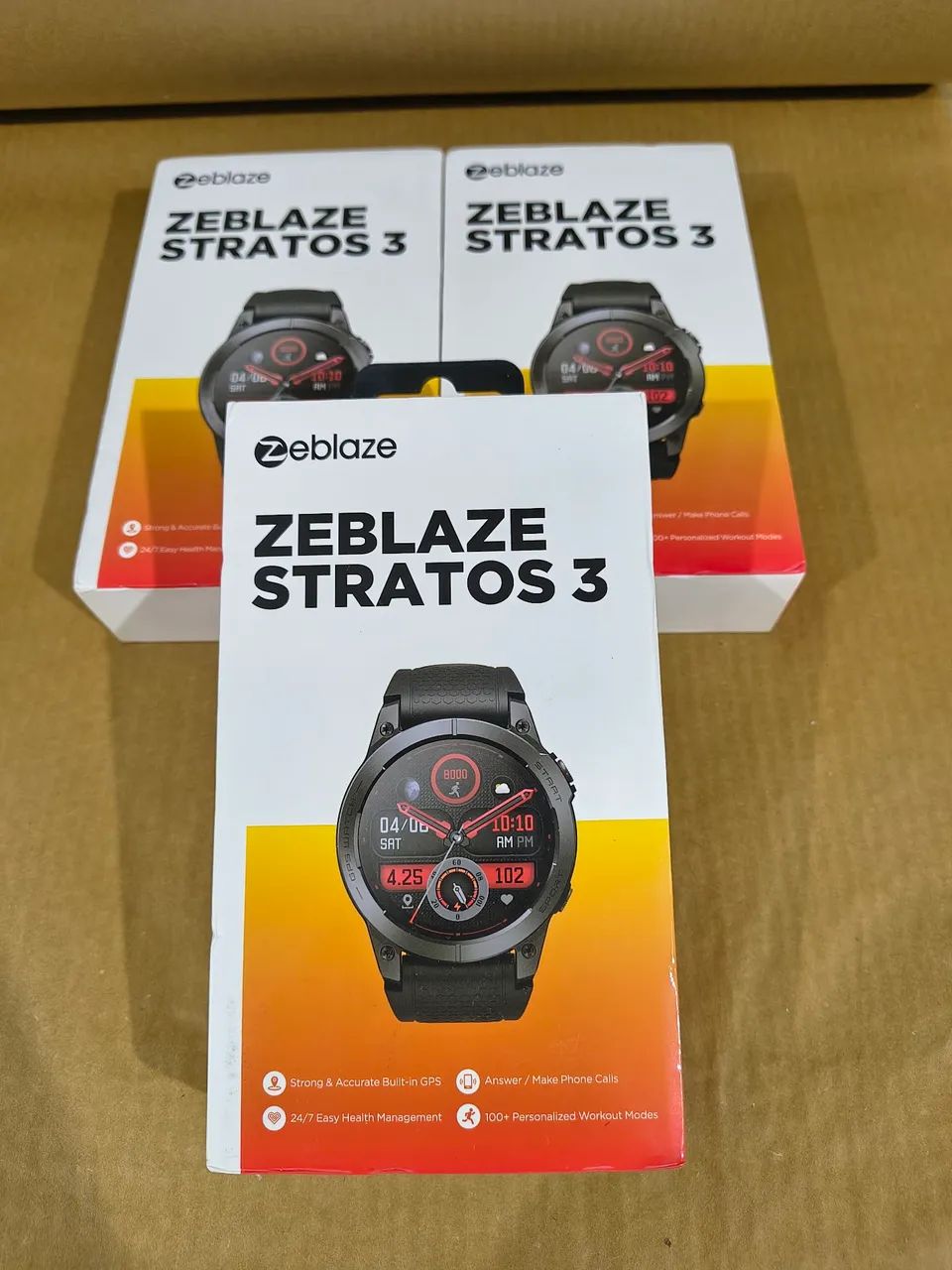 relógio Smartwatch zeblaze Stratos 3  - Foto 3