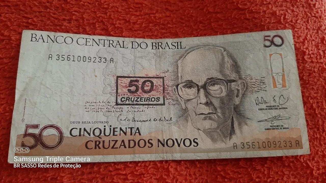 NOTAS ANTIGAS PARA COLEÇÃO 