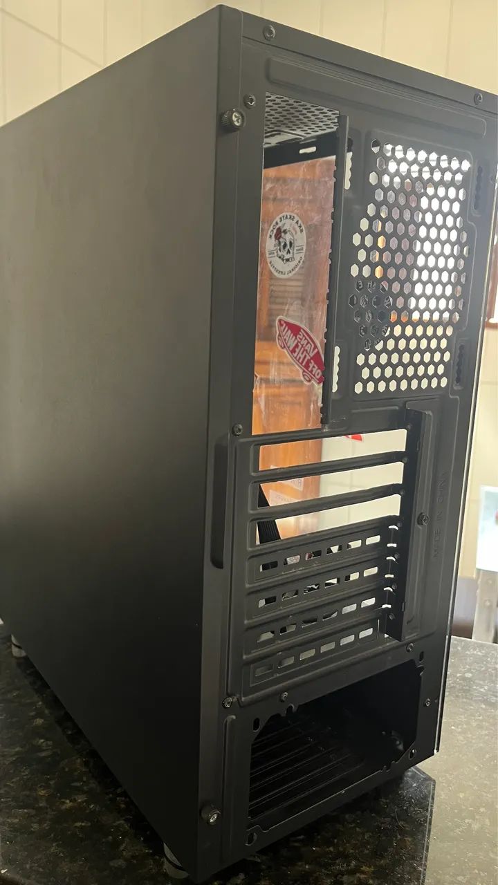 Gabinete pichau Komor LED RBG Lateral em vidro temperado - Foto 5