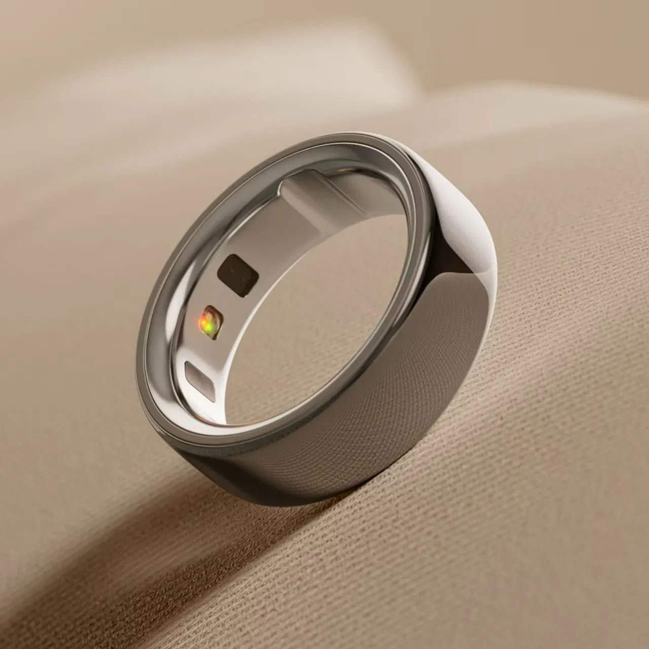 Oura Ring 4 - Silver - Tamanho 7 - Foto 3