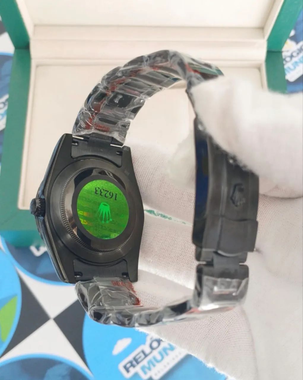 RELÓGIO RLX MILGAUSS BLACK AUTOMÁTICO  - Foto 5