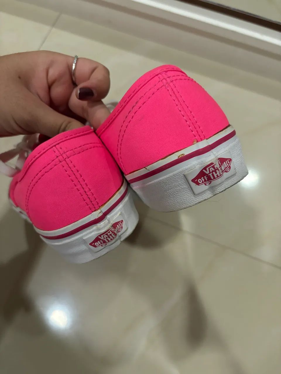 Tênis Vans Original Rosa - Foto 4