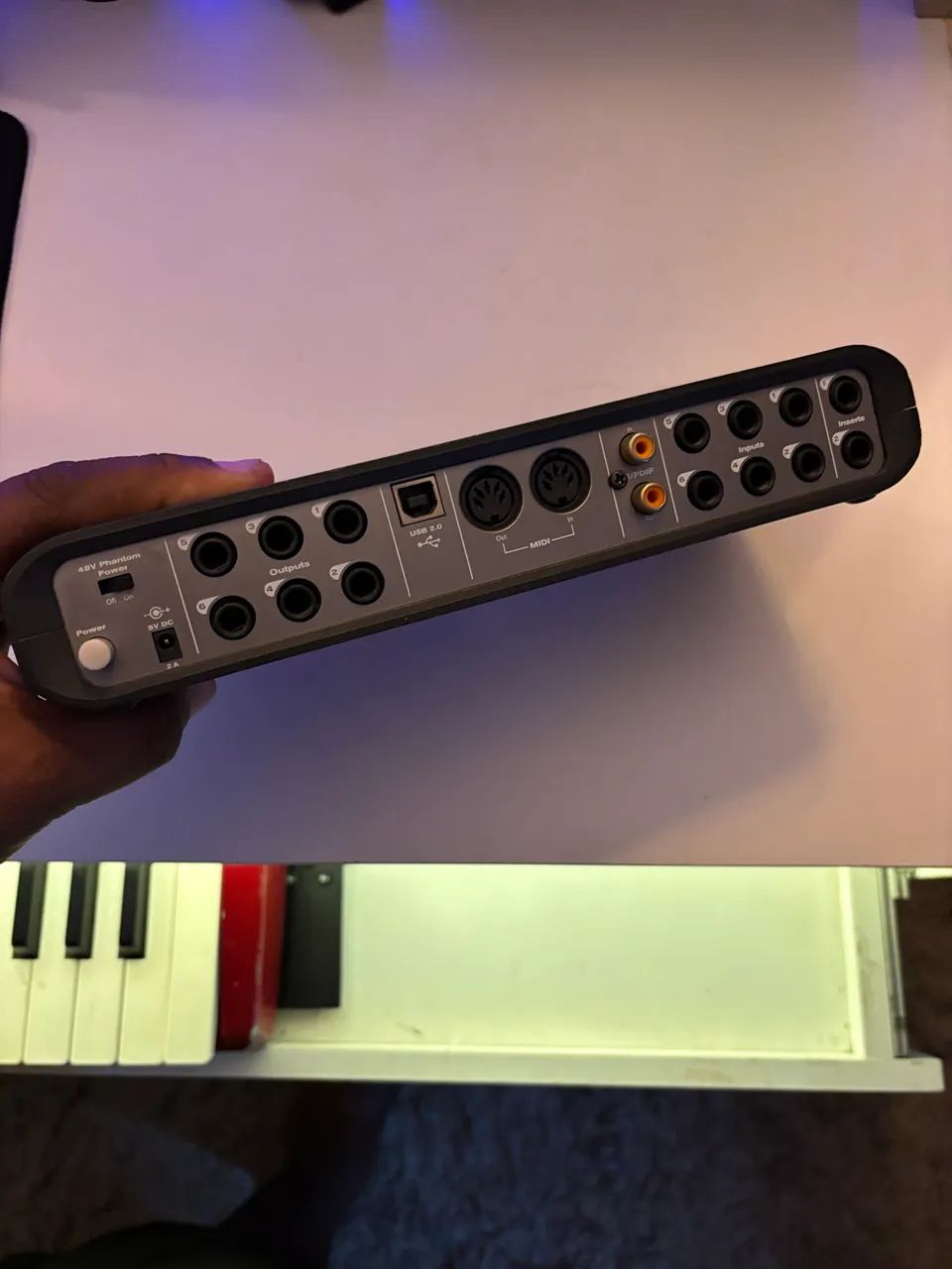 Vendo interface de Áudio